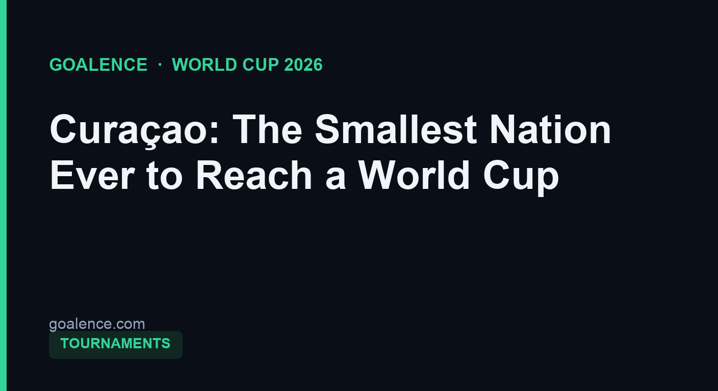 Curazao: la nación más pequeña en llegar a un Mundial